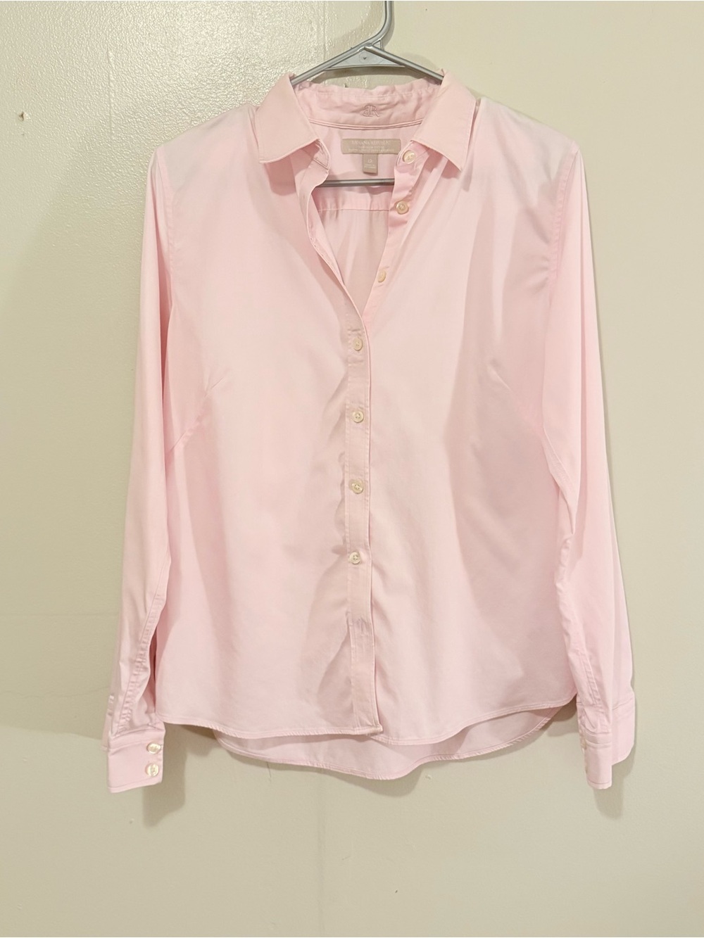 Banana Republic Light Pink Button-Down Shirt